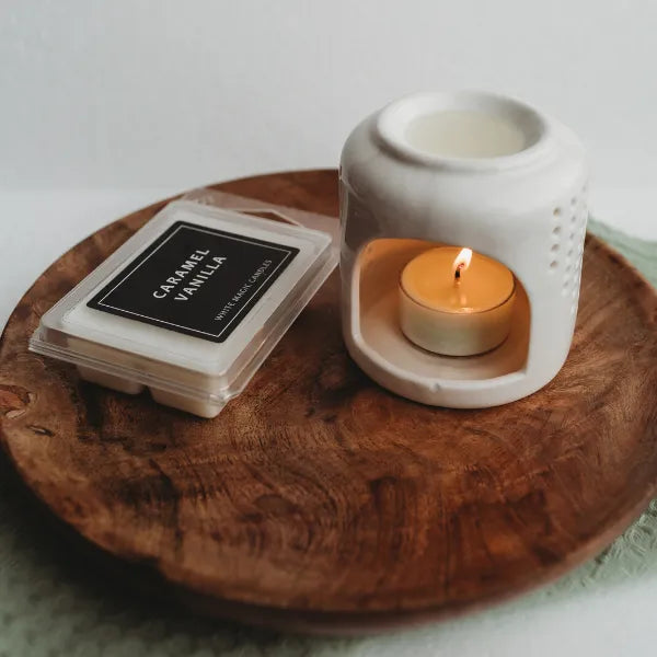 caramel vanilla soy wax for melts_white magic candles