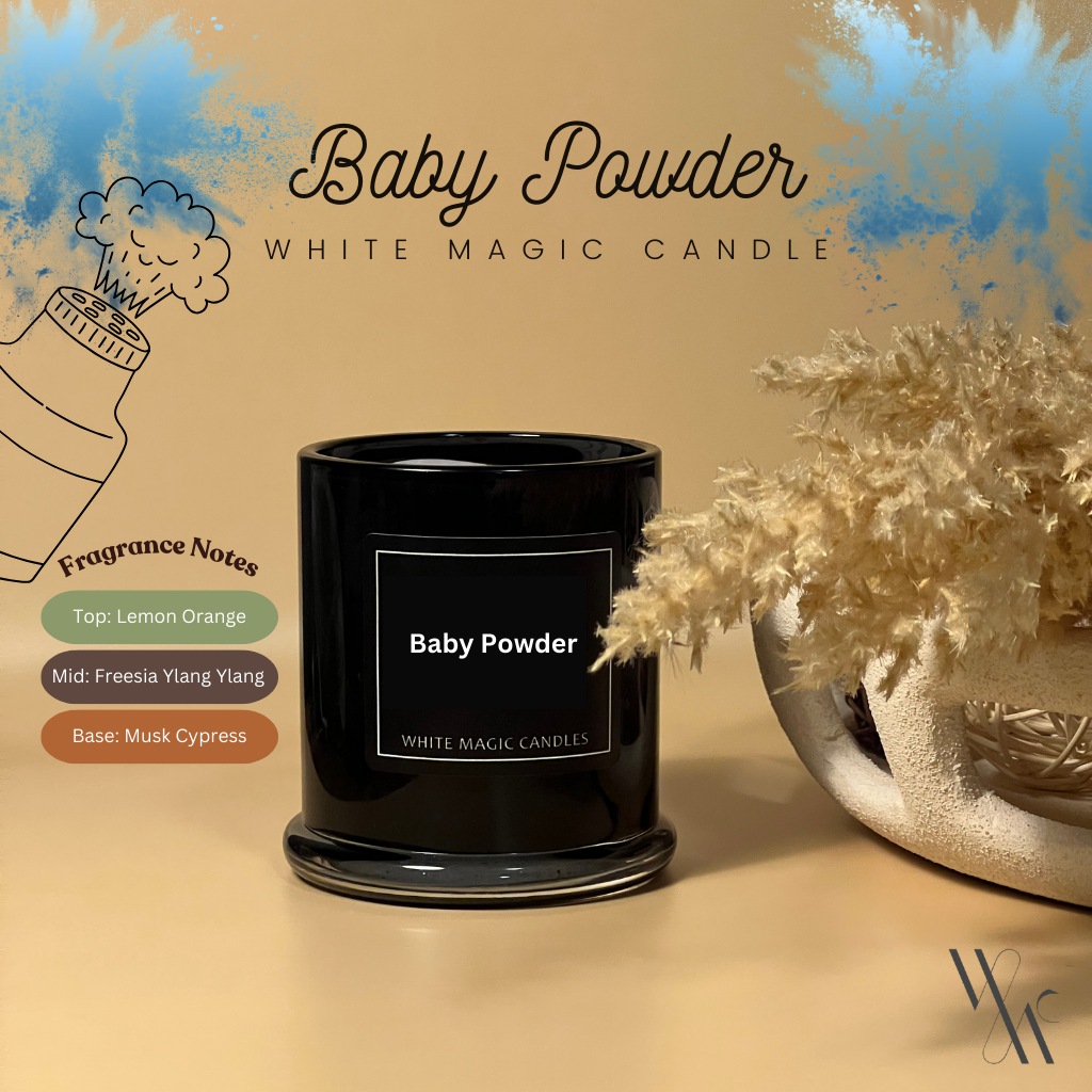 Baby Powder Scented Soy Candle