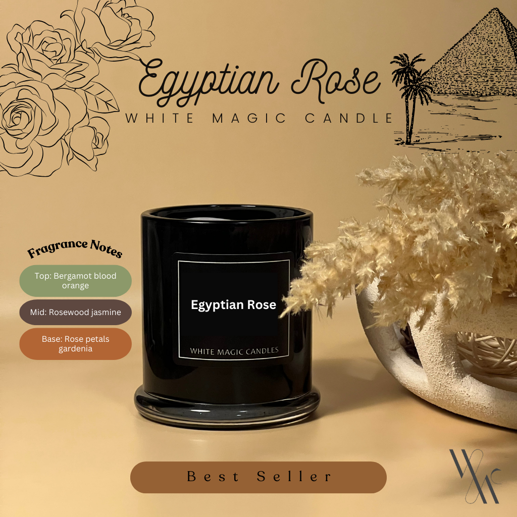 Egyptian Rose Scented Soy Candle