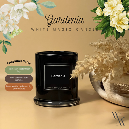 Gardenia Scented Soy Candle