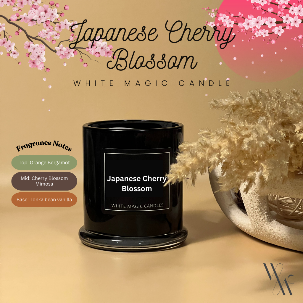 Japanese Cherry Blossom Scented Soy Candle