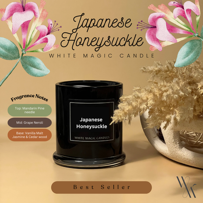 Japanese Honeysuckle Scented Soy Candle