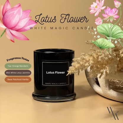 Lotus Flower Scented Soy Candle