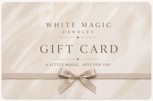 White Magic Candles Gift Card