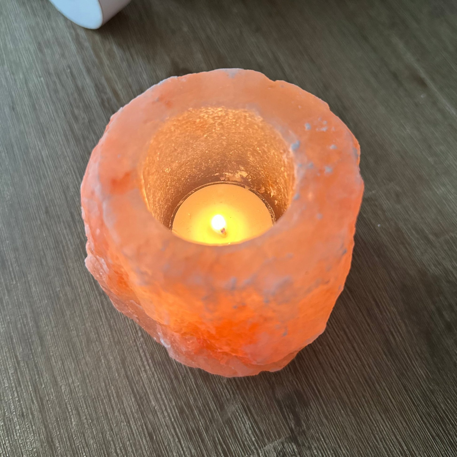 Himalayan Salt Lamps Buy Unique Tea Lamp Candle Holder White